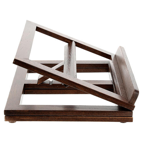Estante mesa em madeira rotativo 8