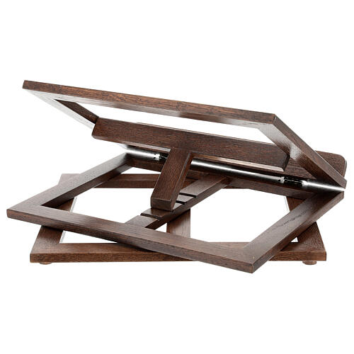 Estante mesa em madeira rotativo 9