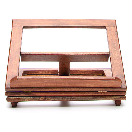 Rotating wooden book-stand 1