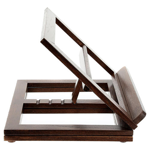 Rotating wooden book-stand 10