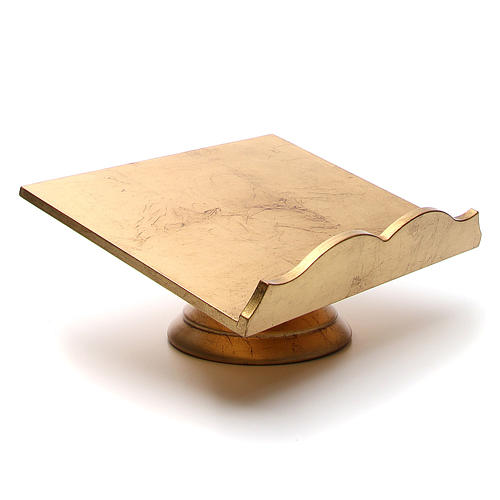 Missal stand, golden leaf 4