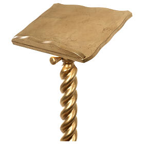 Golden leaf book-stand