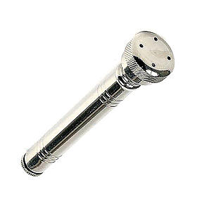 Goupillon de poche en acier s1