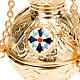 Turíbolo estilo ortodoxo cruz esmalto s3
