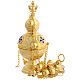 Orthodox style cross thurible s3