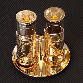 Vinajeras herméticas doradas s5