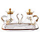 Gold decorated Cruet Set with spout s1