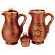 Ceramic amphora cruet set s7