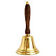 Bell with wooden handle  26x12 cm s2