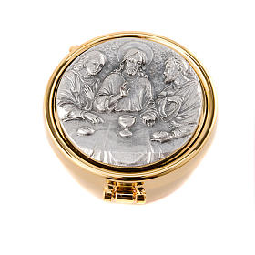 Hostiendosen und Hostienbehälter: Eucharistische Hostiendose hoch