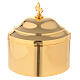 Hosts box golden brass s1