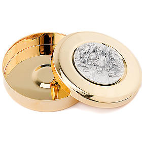 Hostiendosen und Hostienbehälter: Eucharistische Versehpatene