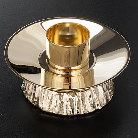 Chandeliers métal: Bougeoir de petite taille, diamètre, 12 cm