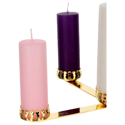 Complete advent candelabra 4