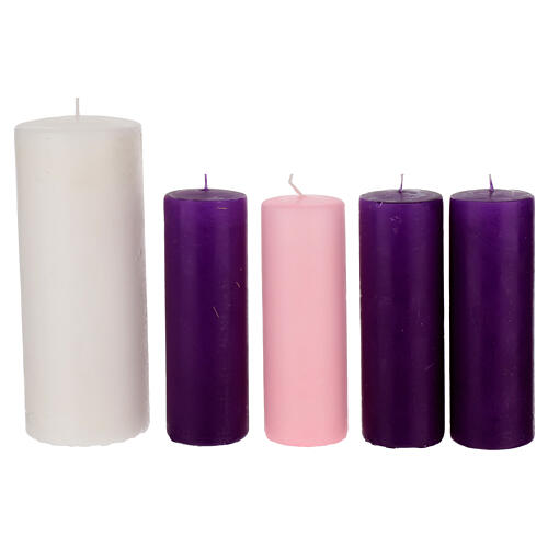 Candelabro avvento completo 6