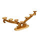 Candelabro olivo sette fiamme s2