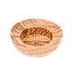 Olive wood Holy Blessed candle-holder s3