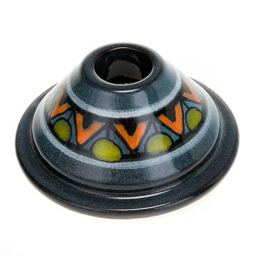Świecznik okrągły mini ceramika 4