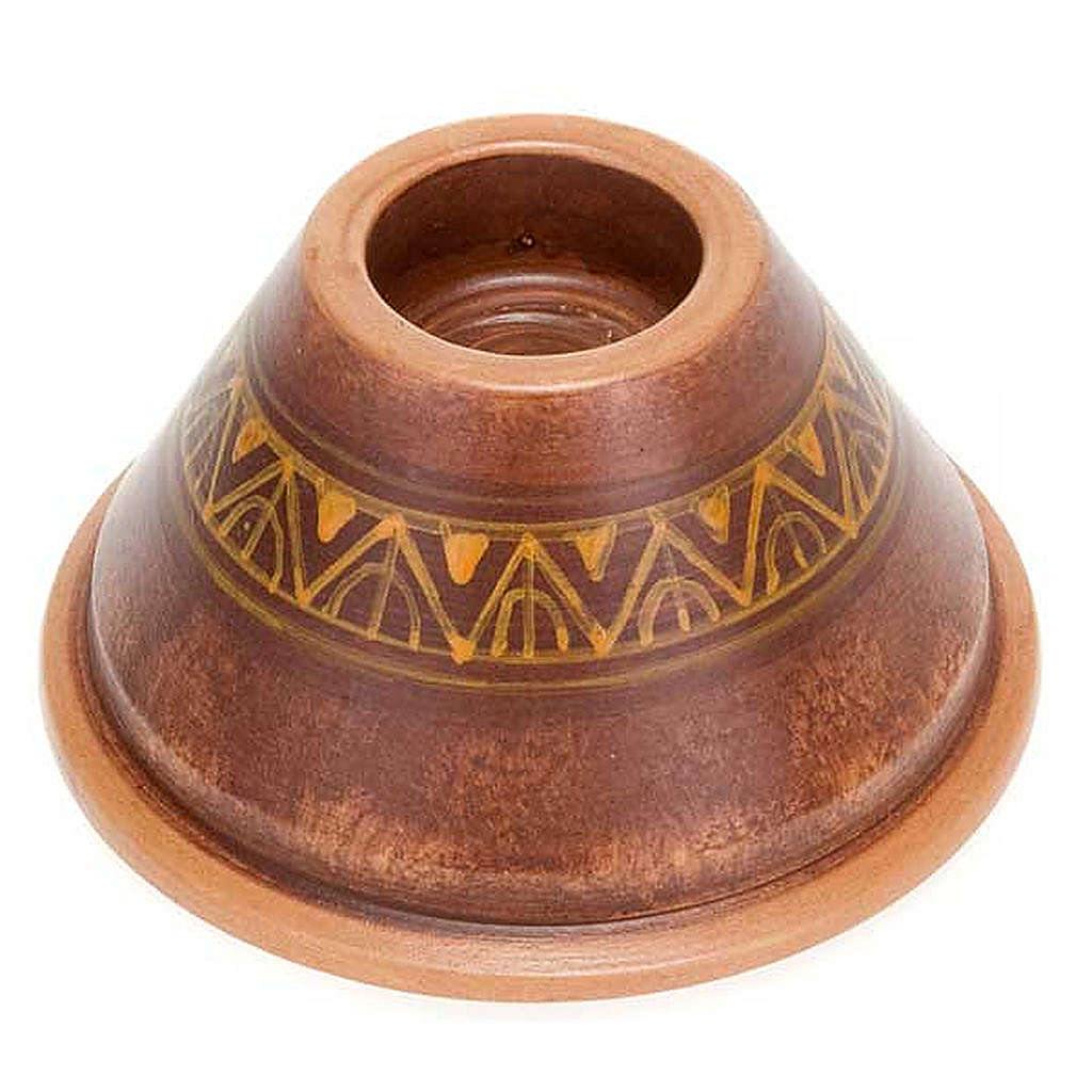 Portavelas redondo cerámica venta online en HOLYART