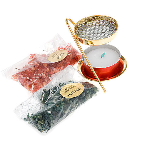 Zed  shape tealight incense burner 1