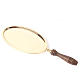 Communion Plate with wooden handle