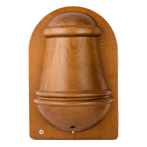 Wood Holy Water Font with no tank 1