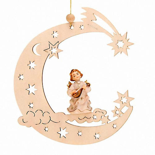 Angelito músico luna y estrellas 5