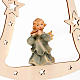 Musician Angel with Bell Christmas Tree Decoration s5