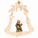 Musician Angel with Bell Christmas Tree Decoration s6