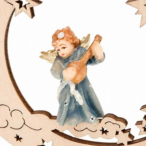 Angel with Moon and Stars Holiday Decoration 3