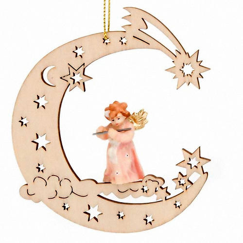 Angel with Moon and Stars Holiday Decoration 6