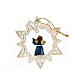 Angel on a Star Christmas Decoration s6