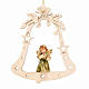 Christmas Decor of Angel on a Bell s1