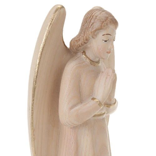 Wood Statue of Angel in Prayer 6