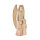 Wooden Guardian Angel with Children Statue s5