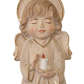 Anjo da Guarda: Anjo com vela túnica cor-de-rosa Anjo da Guarda: Anjo com vela túnica cor-de-rosa