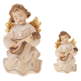 Angel Figurine Playing Mandolin