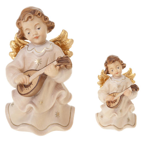Angel Figurine Playing Mandolin 1