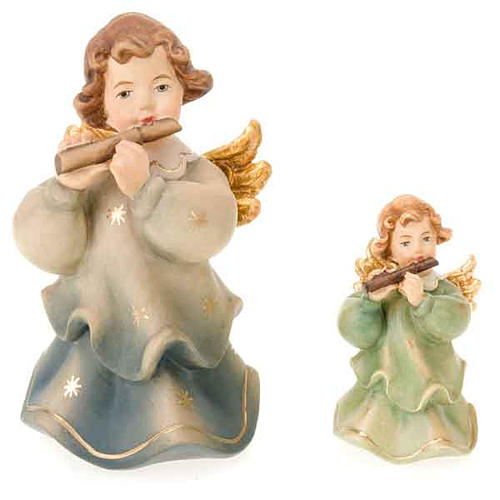 Klein Engel mit Querflöte 1