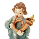 Oil painted Statue of Angel with Horn s5