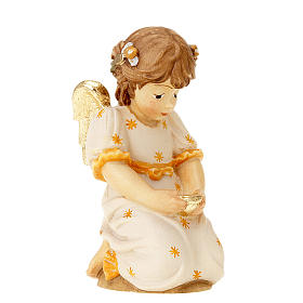 Kneeling Angel Wooden Statue
