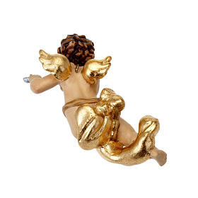 Ange  avec flute veste or s6