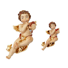 Christmas tree ornaments in wood and pvc: Angel with Clarinet, Christmas Figure