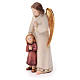 Guardian Angel with Girl, Modern Style in Val Gardena Wood s2