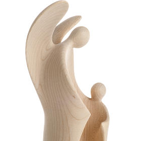 Schutzengel mit Kind stilisiert Grödnertal s3