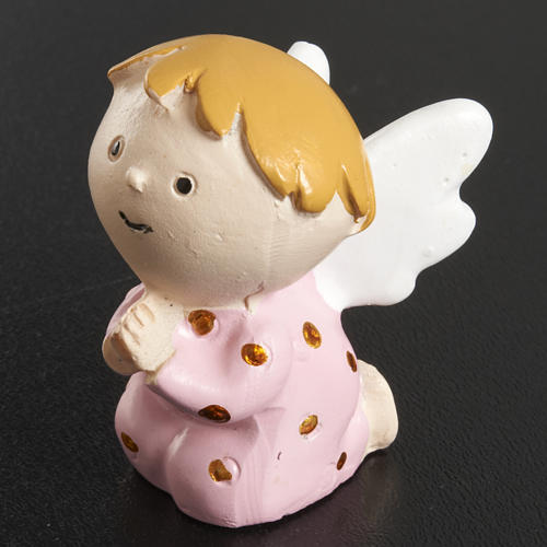 Angel in pink resin 2