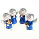 Angels of friendship in resin, 4 pieces s1