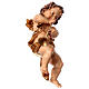 Putto with trombone in wood from Valgardena s2