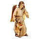 Modern guardian angel with girl in wood from Valgardena s4