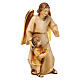Guardian angel statue with girl modern in Valgardena wood s4